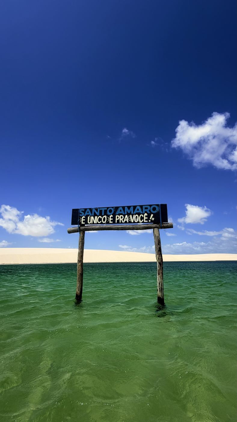 Lagoa em Santo Amaro